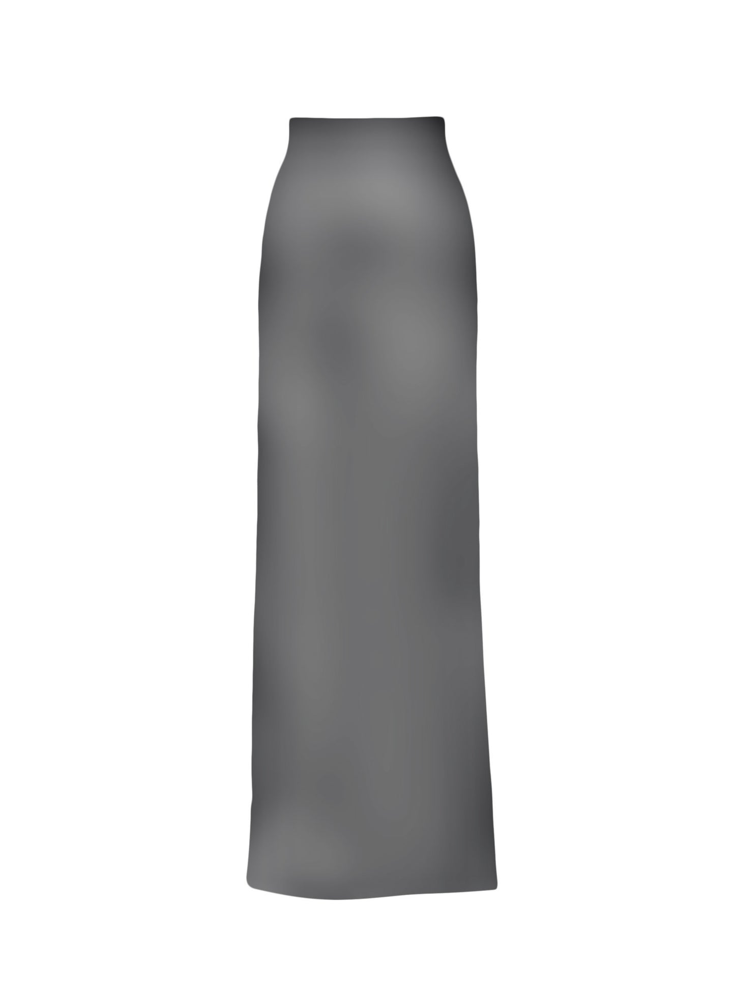 Basic Evening Floor Length Taffeta Skirt