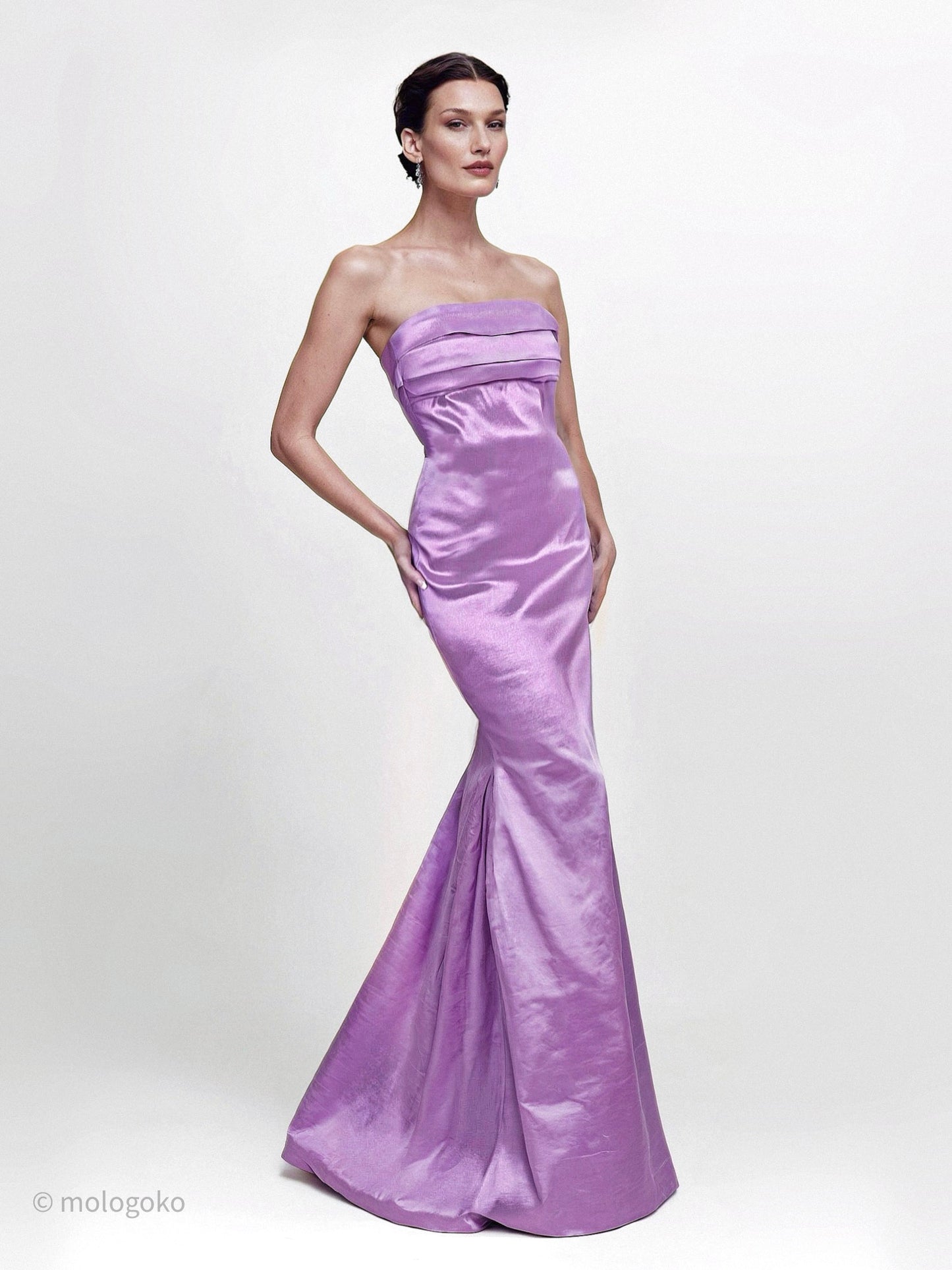 Base Corseted Mermaid Tail Gown - Mologoko Couture