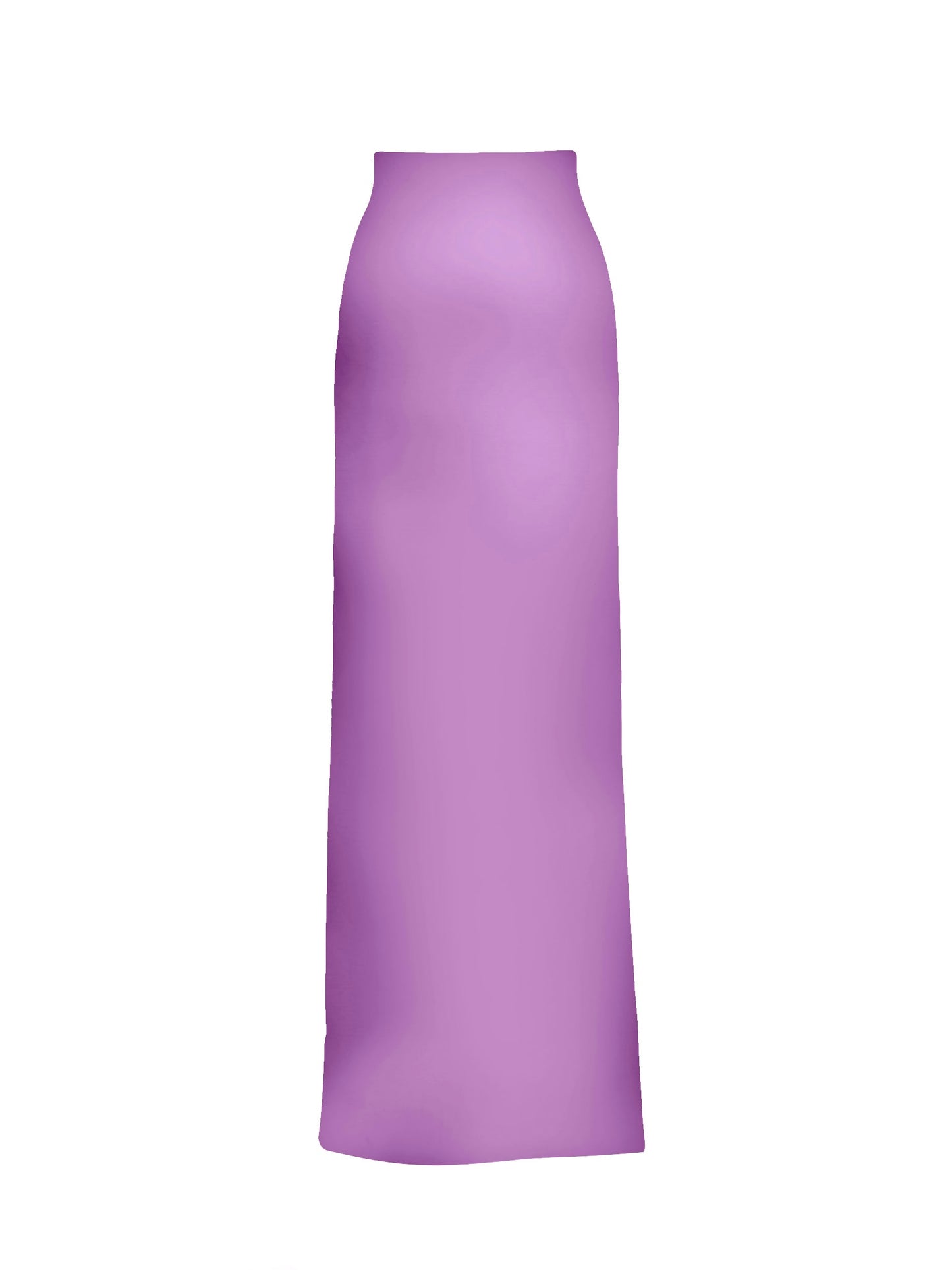 Basic Evening Floor Length Taffeta Skirt
