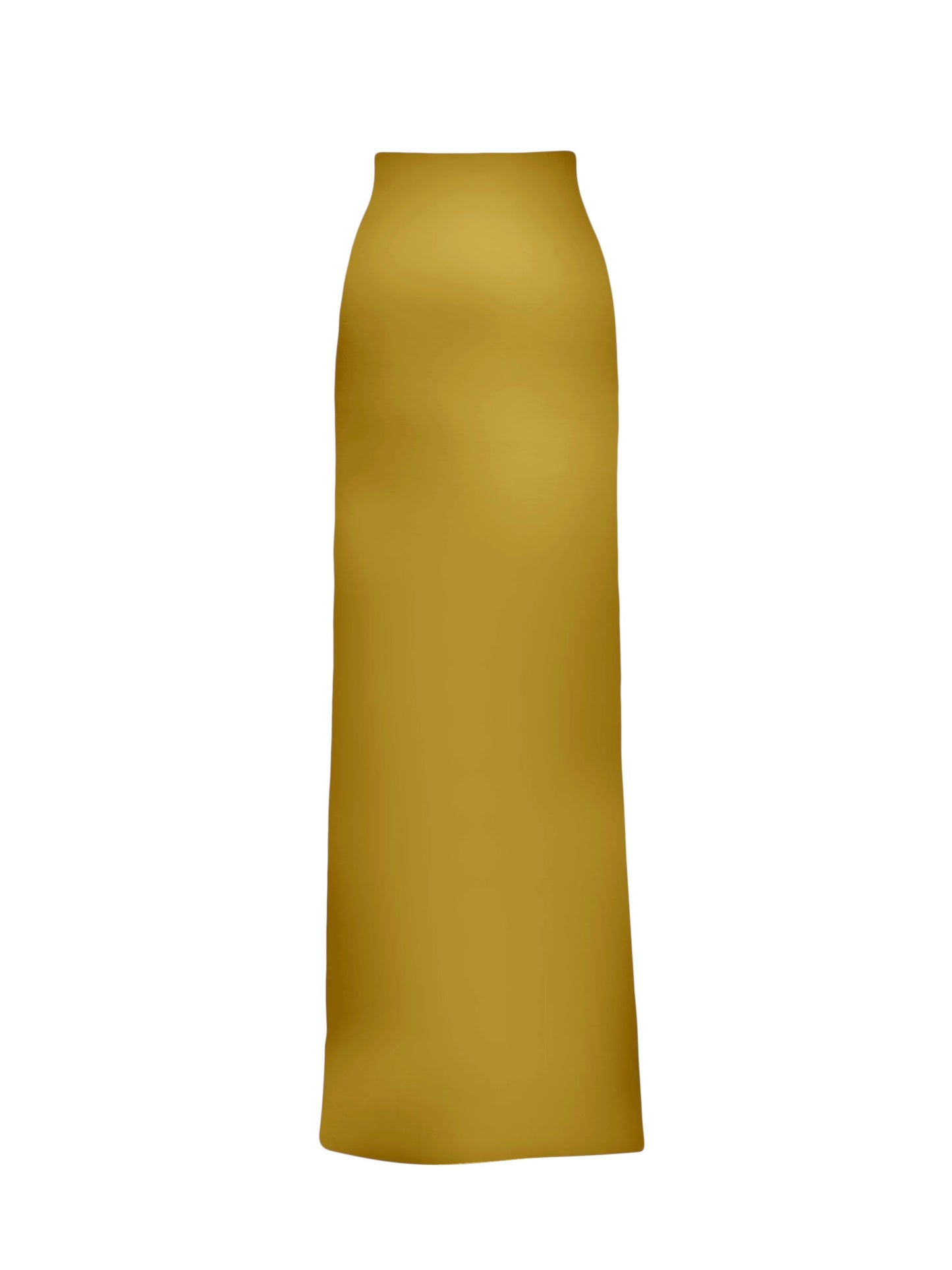 Basic Evening Floor Length Taffeta Skirt