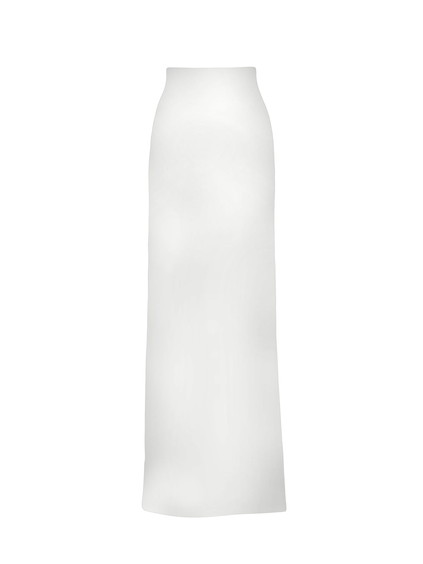 Basic Evening Floor Length Taffeta Skirt