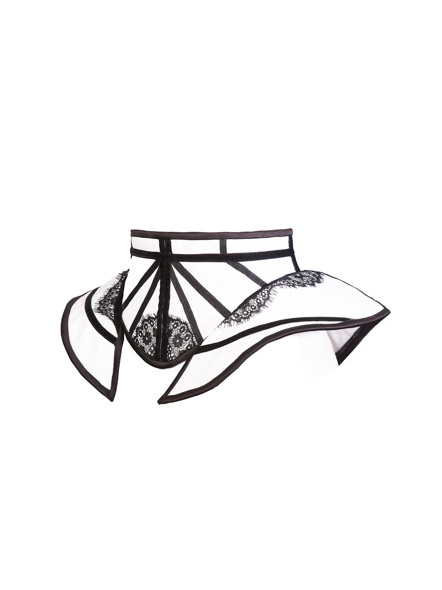 Chapel Window Peplum Corseted Belt