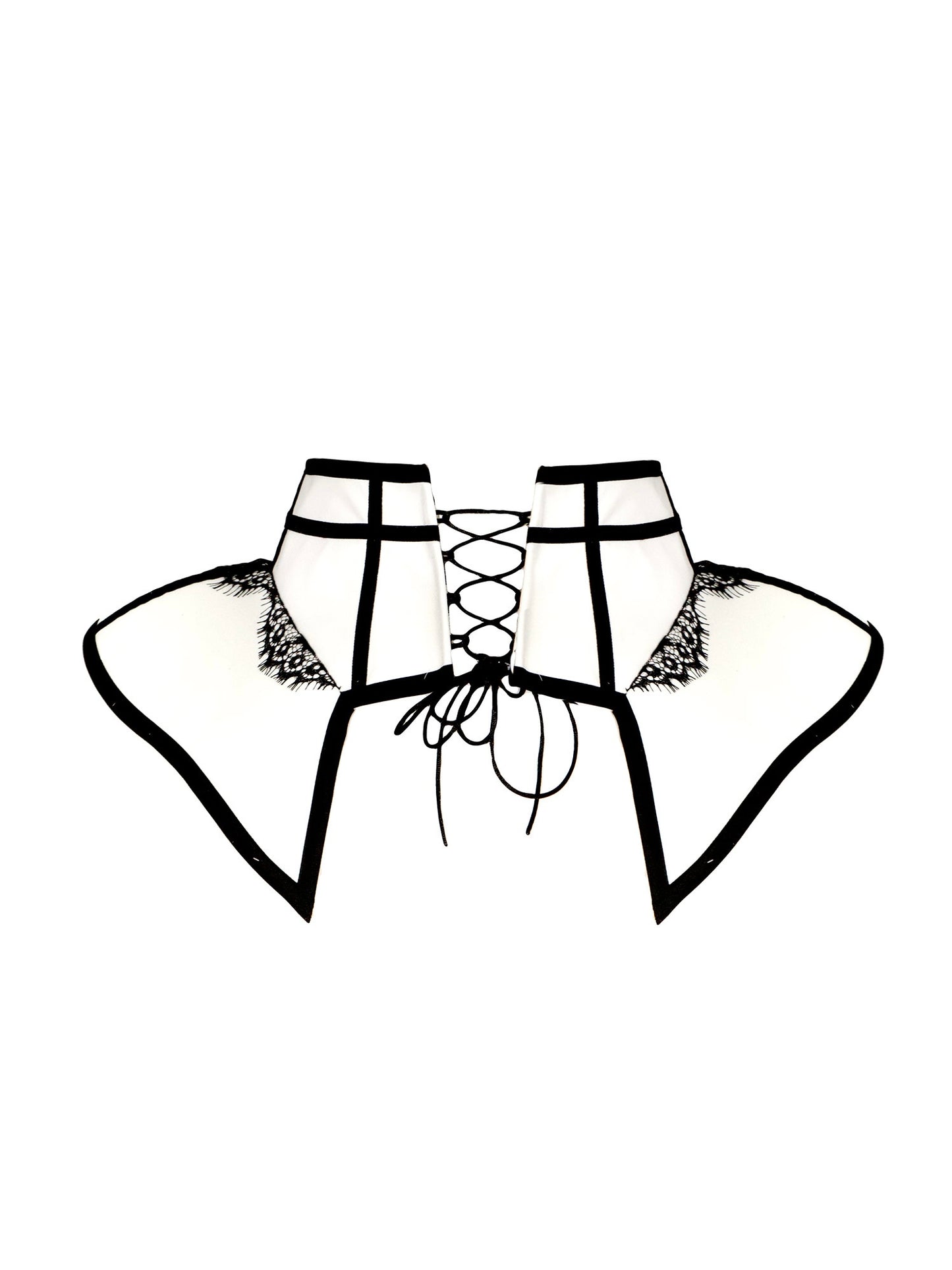 Chapel Window Peplum Corseted Belt