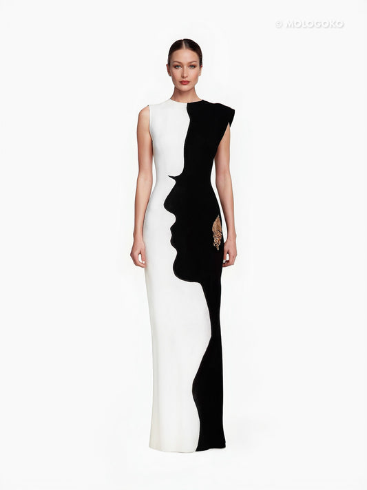 THE MAXI FACE GOWN - Mologoko Couture