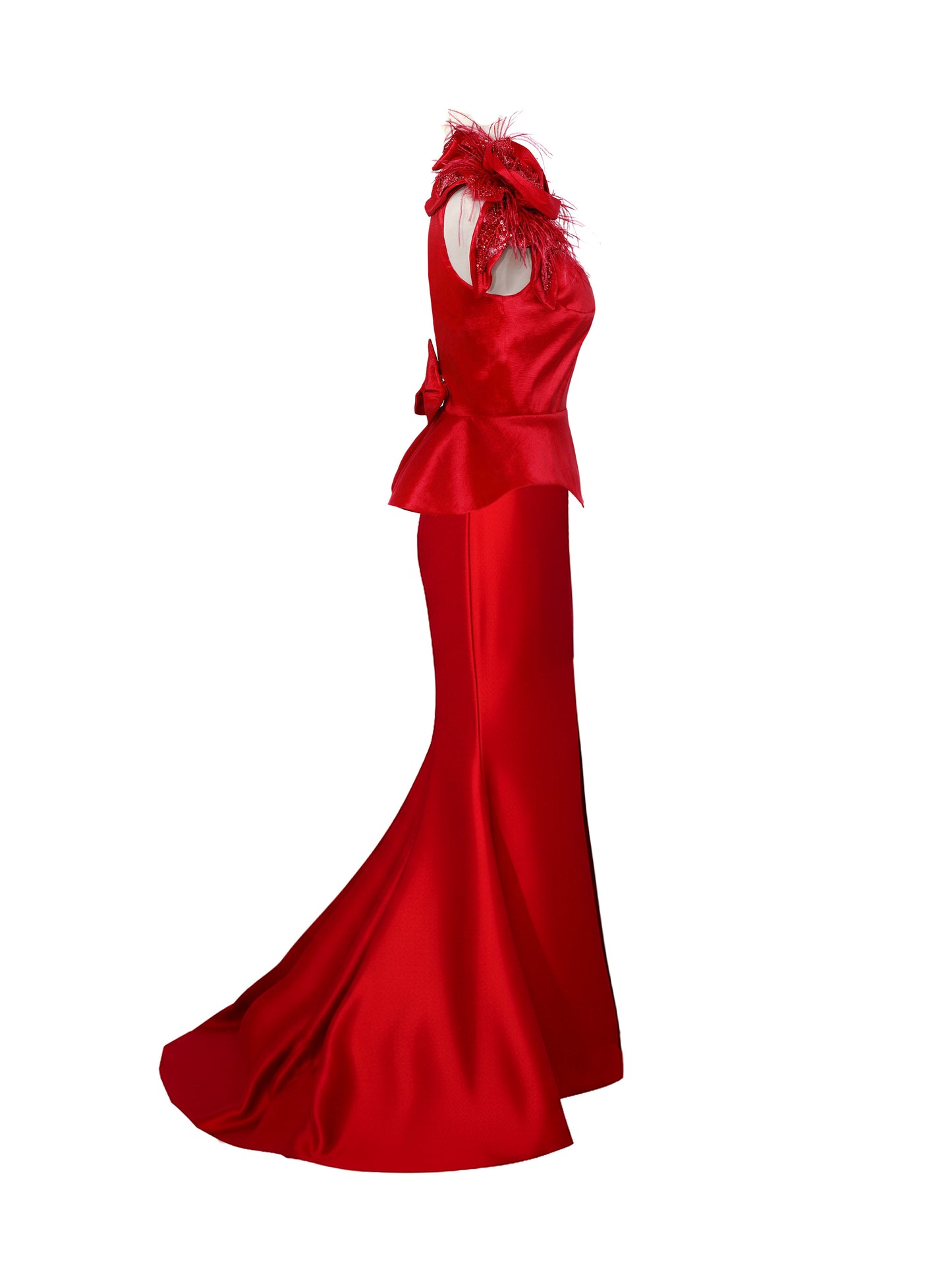 Margot Taffeta Gown SET Mermaid Skirt
