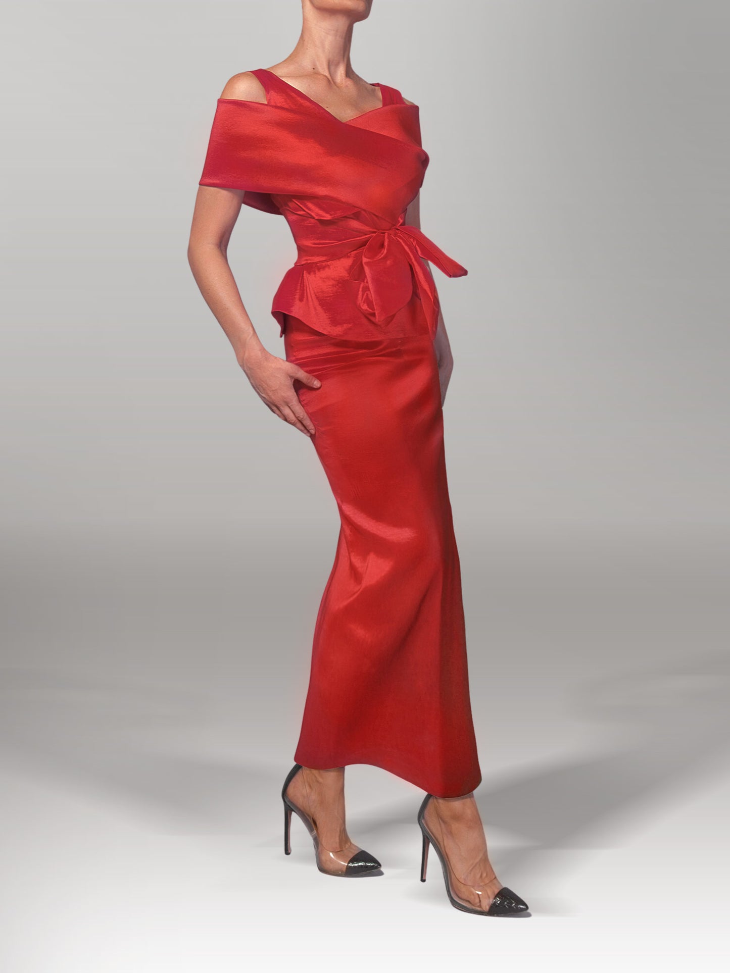 Genevieve Gown Outfit with Overskirt