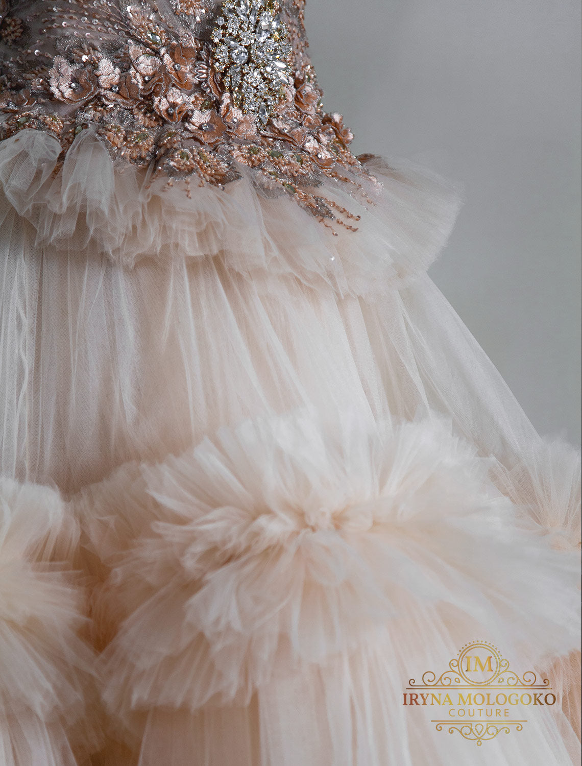 Mira Bridal Large Tulle Two Tiers Ball Gown Skirt