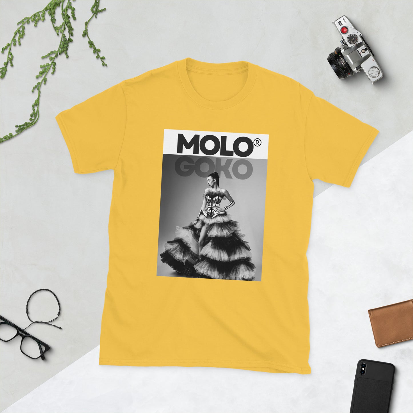 Chapel Window Collection Mologoko Short-Sleeve Unisex T-Shirt - Mologoko Couture