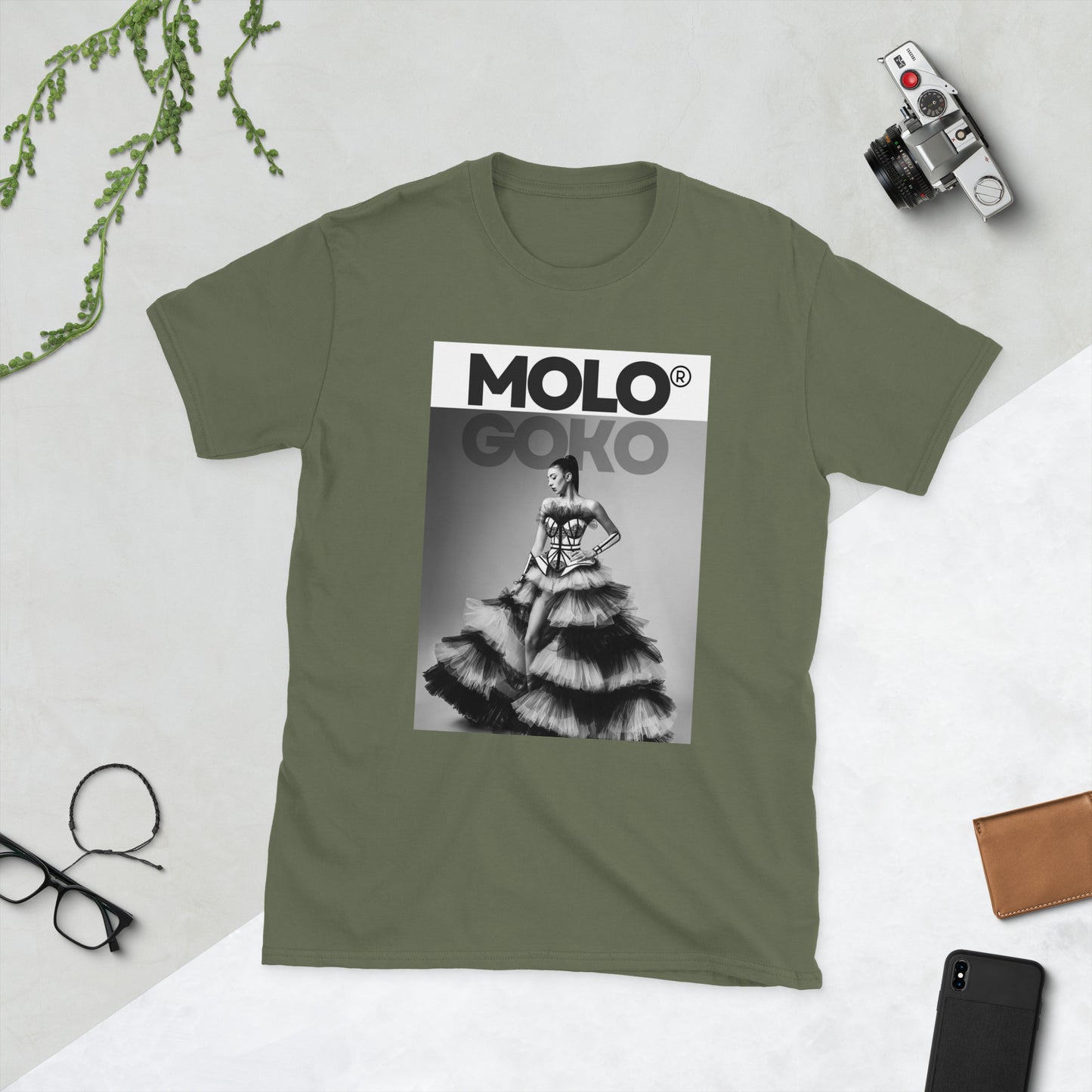 Chapel Window Collection Mologoko Short-Sleeve Unisex T-Shirt - Mologoko Couture