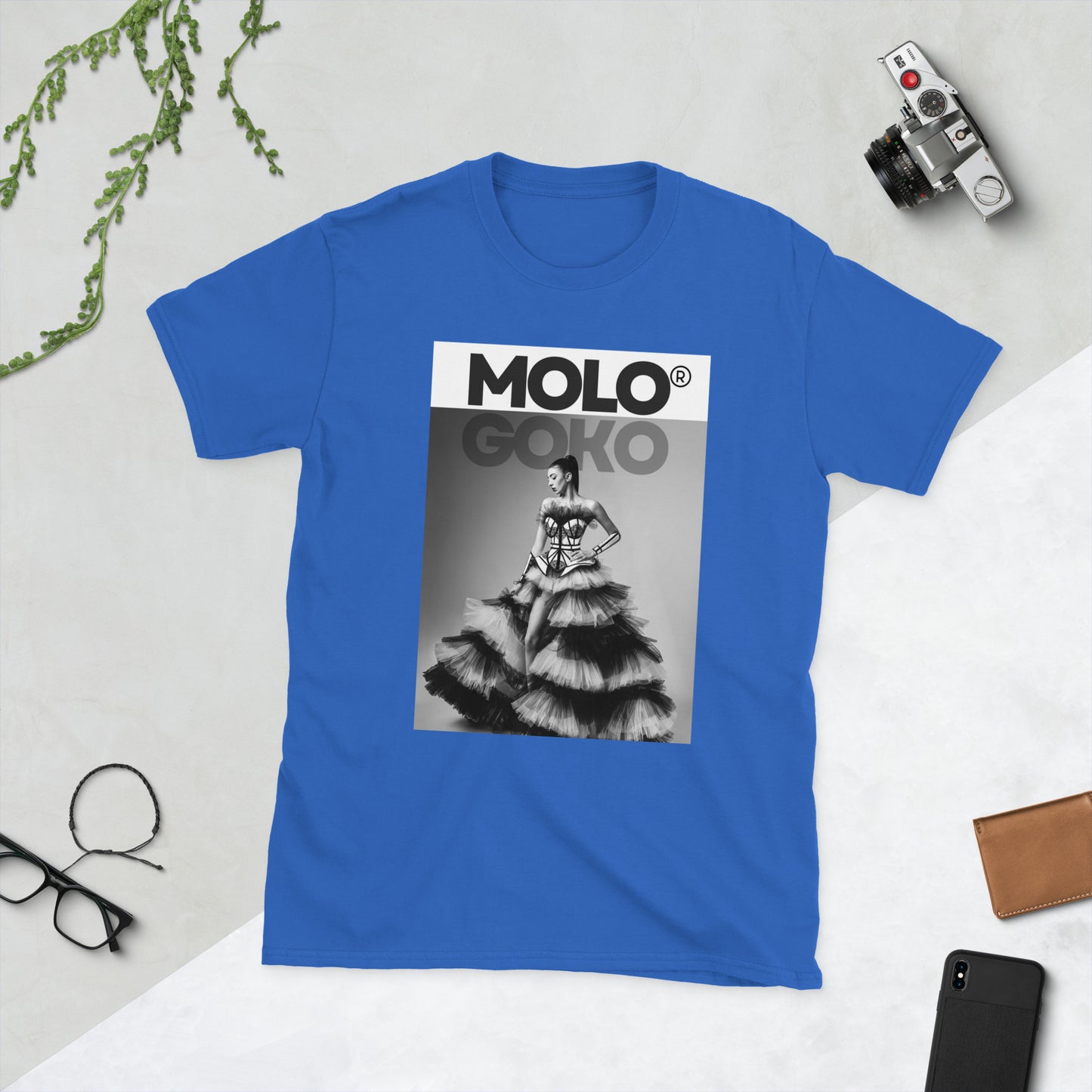 Chapel Window Collection Mologoko Short-Sleeve Unisex T-Shirt - Mologoko Couture