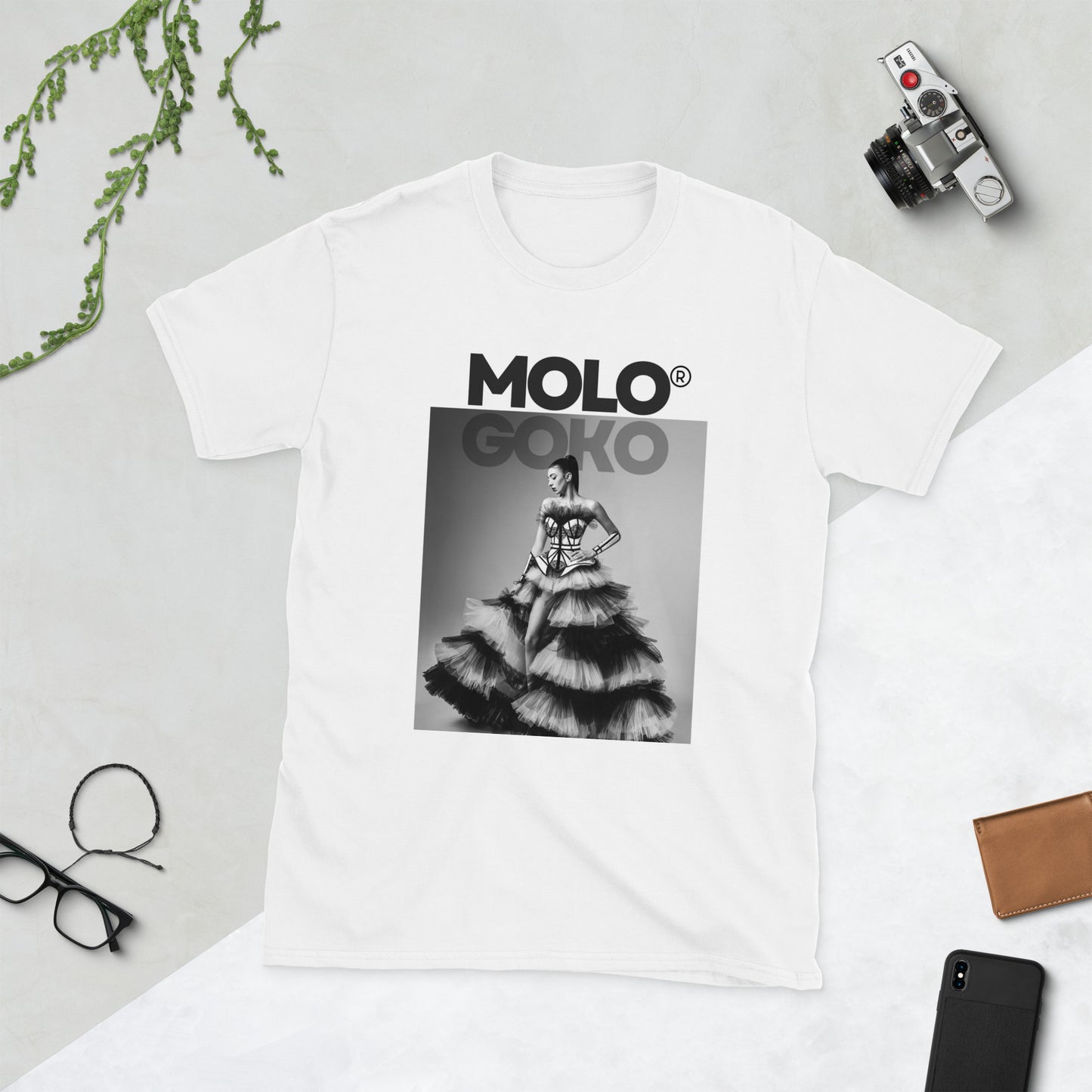 Chapel Window Collection Mologoko Short-Sleeve Unisex T-Shirt - Mologoko Couture