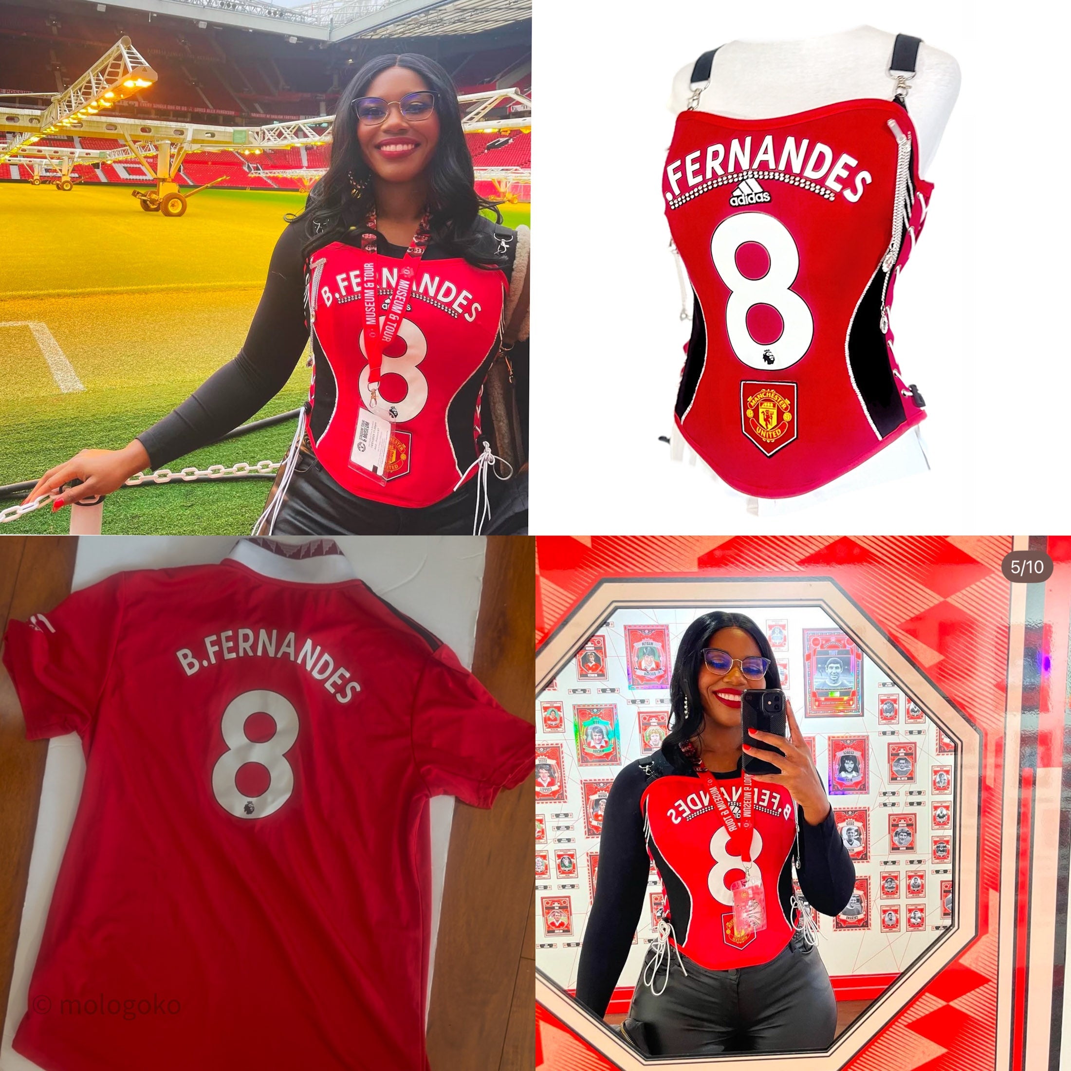 New Custom Favorite Jersey Upcycle - Mologoko Couture