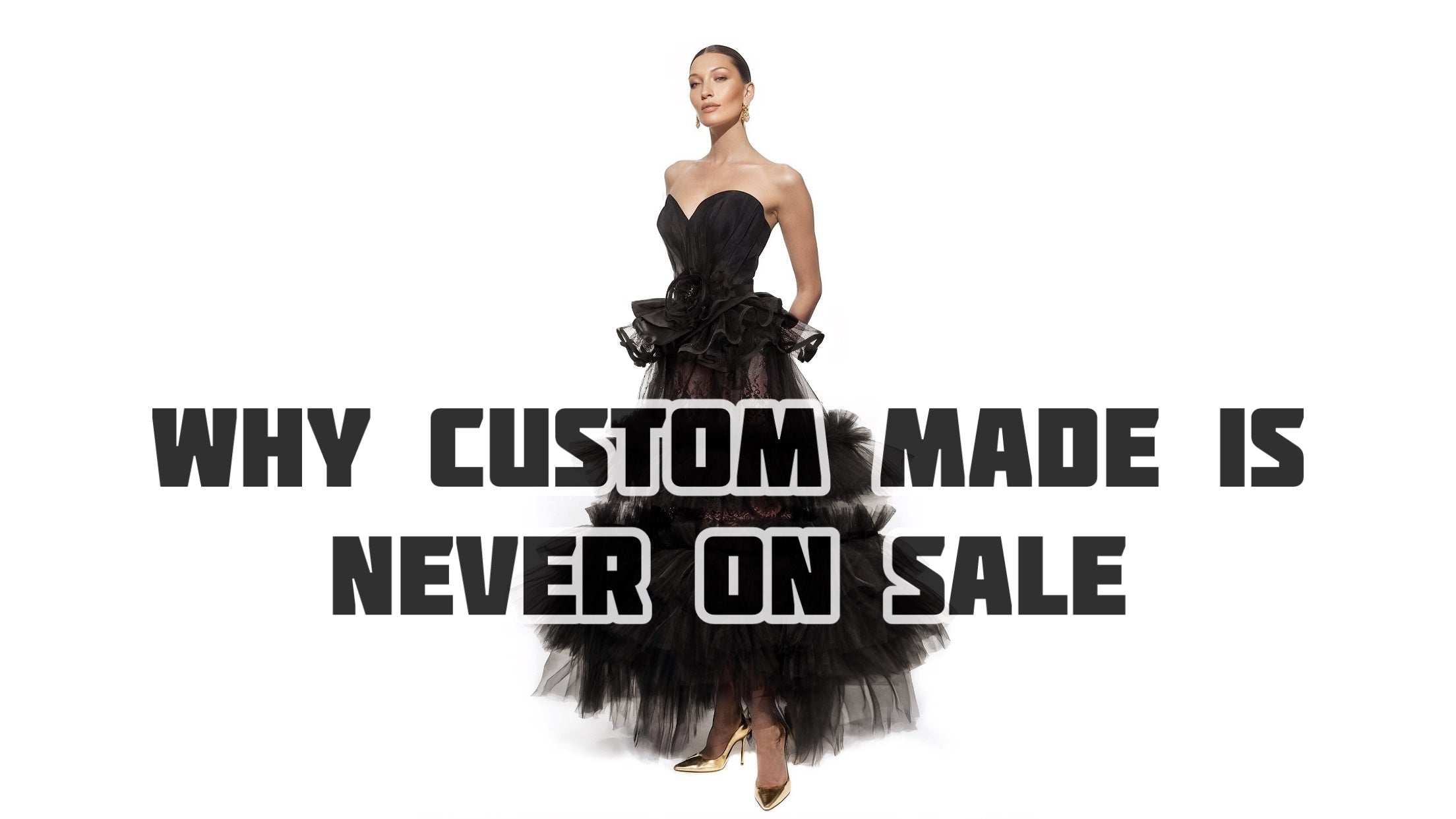 Why Custom Made is Never On Sale - Mologoko Couture