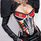 MIAMI HEAT Basketball Team Corset Bustier Top - Mologoko Couture