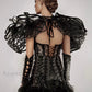 Key chain rings faux leather arm corsets - Mologoko Couture