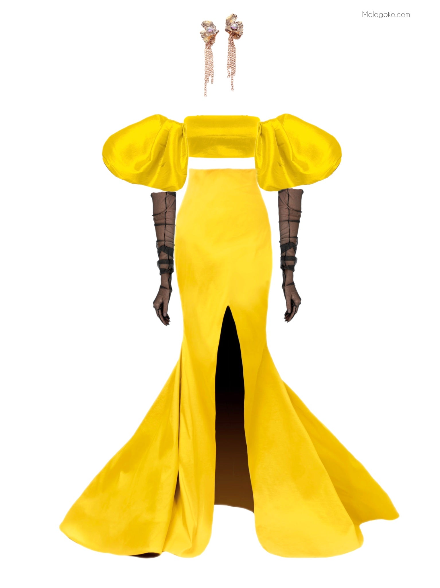 Base Mini Crop Top - Mologoko Couture