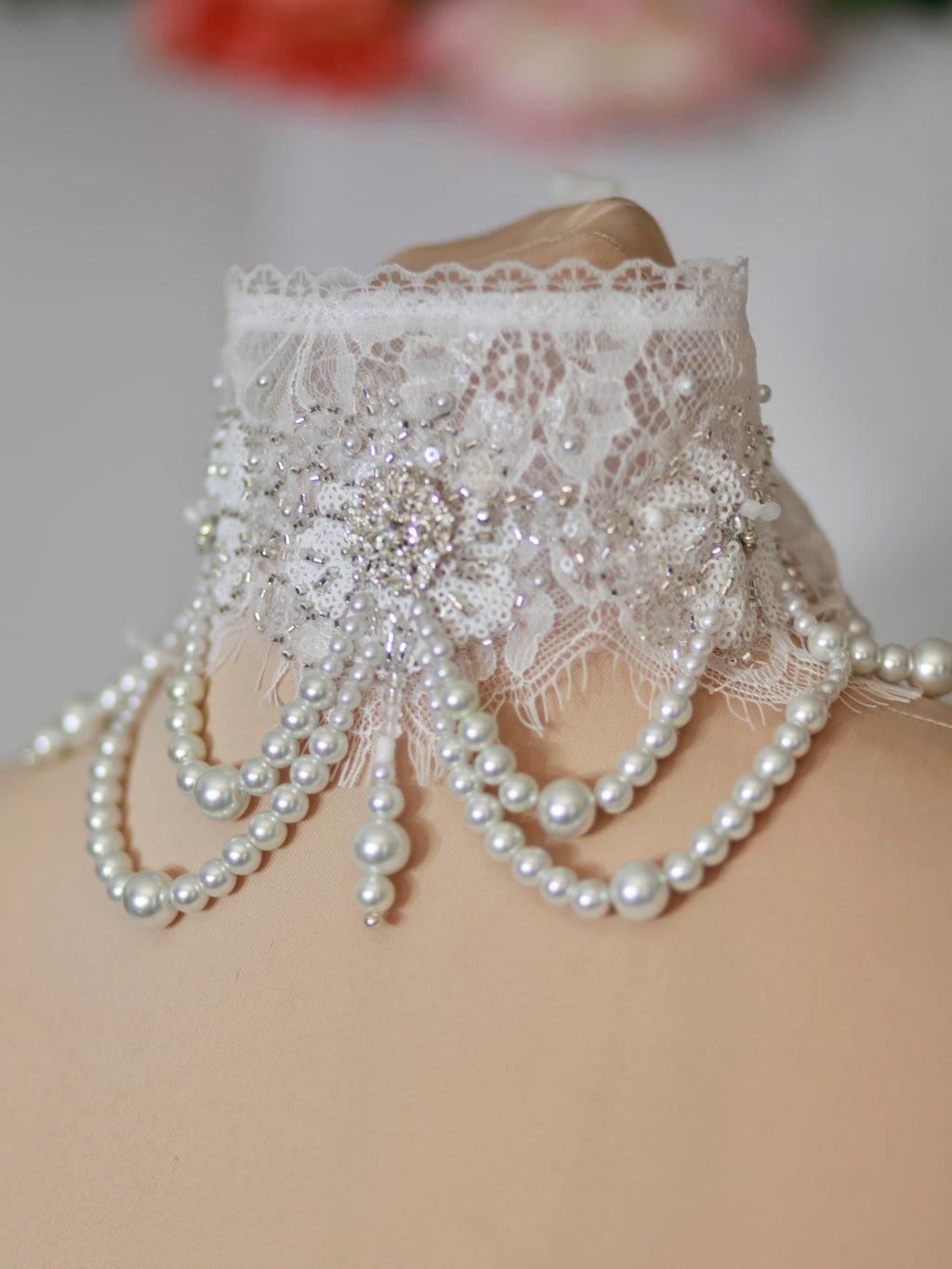 Baroque White Bridal Couture One-Of-A-Kind Gown Set - Mologoko Couture