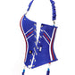New York GIANTS Football Team Corset Bustier Top