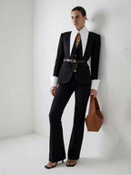 The Baroness 12” Long Detachable Collar Cuffs Set