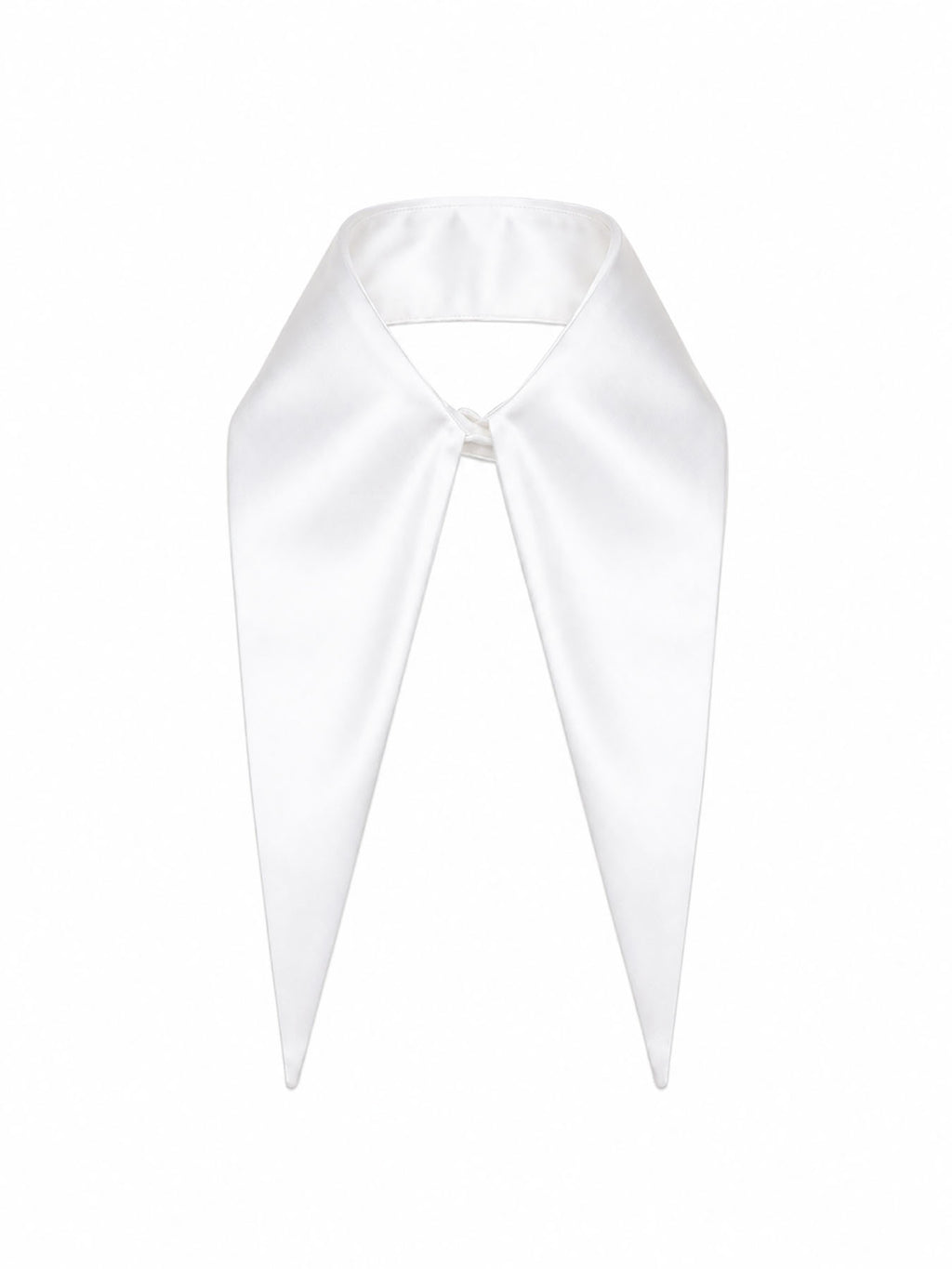 The Baroness 12" Long Satin Detachable Collar