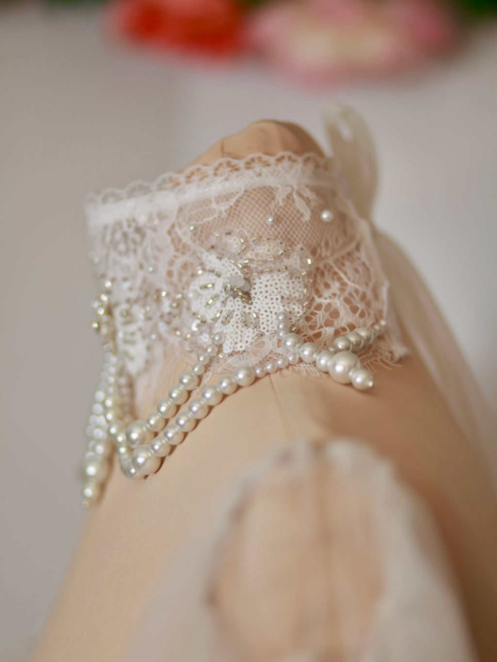 Baroque White Bridal Couture One-Of-A-Kind Gown Set - Mologoko Couture