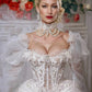 Baroque White Bridal Couture One-Of-A-Kind Gown Set - Mologoko Couture