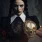 Wednesday Addams Skull Handbag Purse - Mologoko Couture