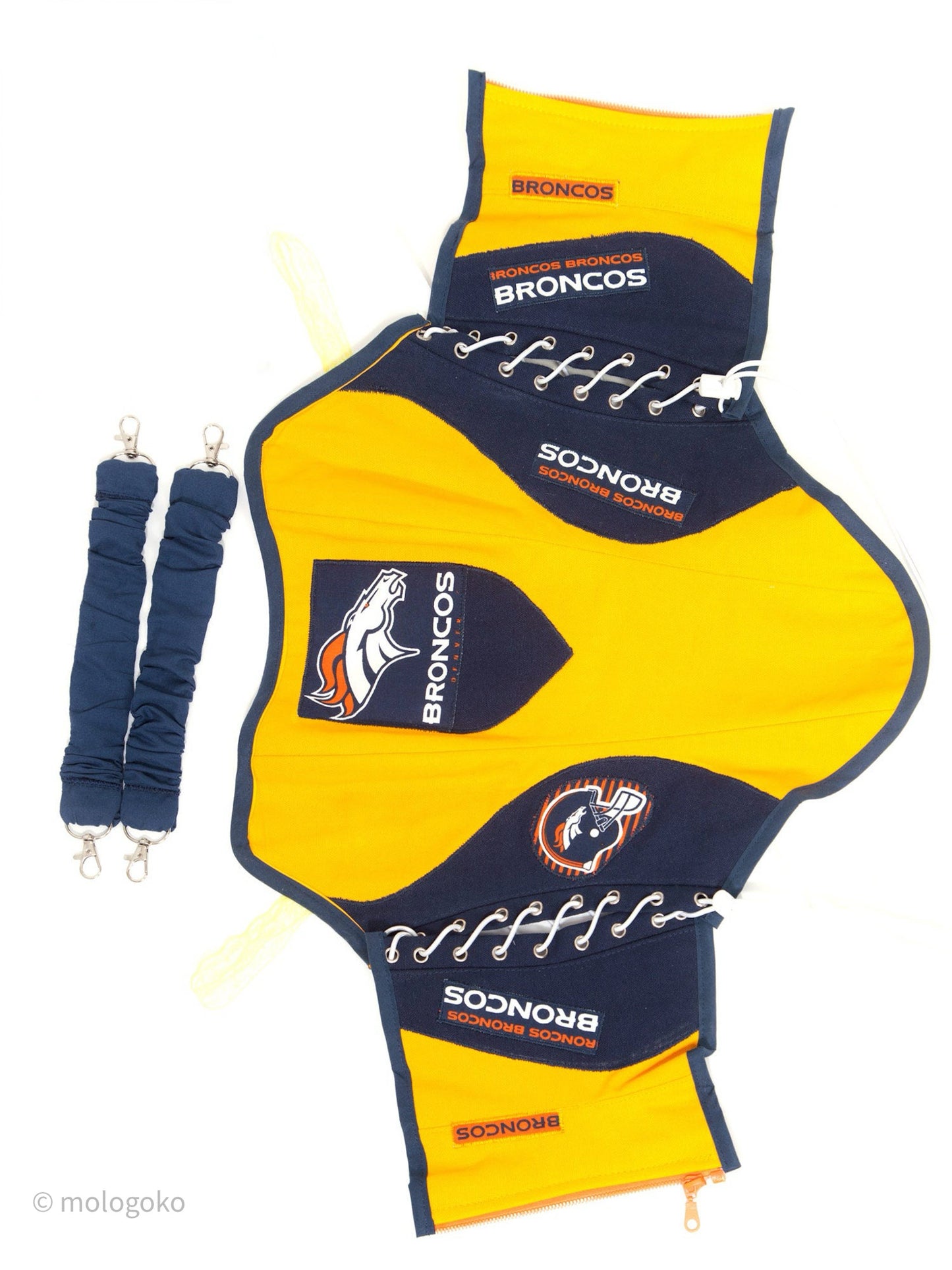 Denver BRONCOS Football Team Corset Bustier Top