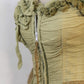 Miranda Organic Cotton Gauze Draped Front Zipper Corset - custom made clothing