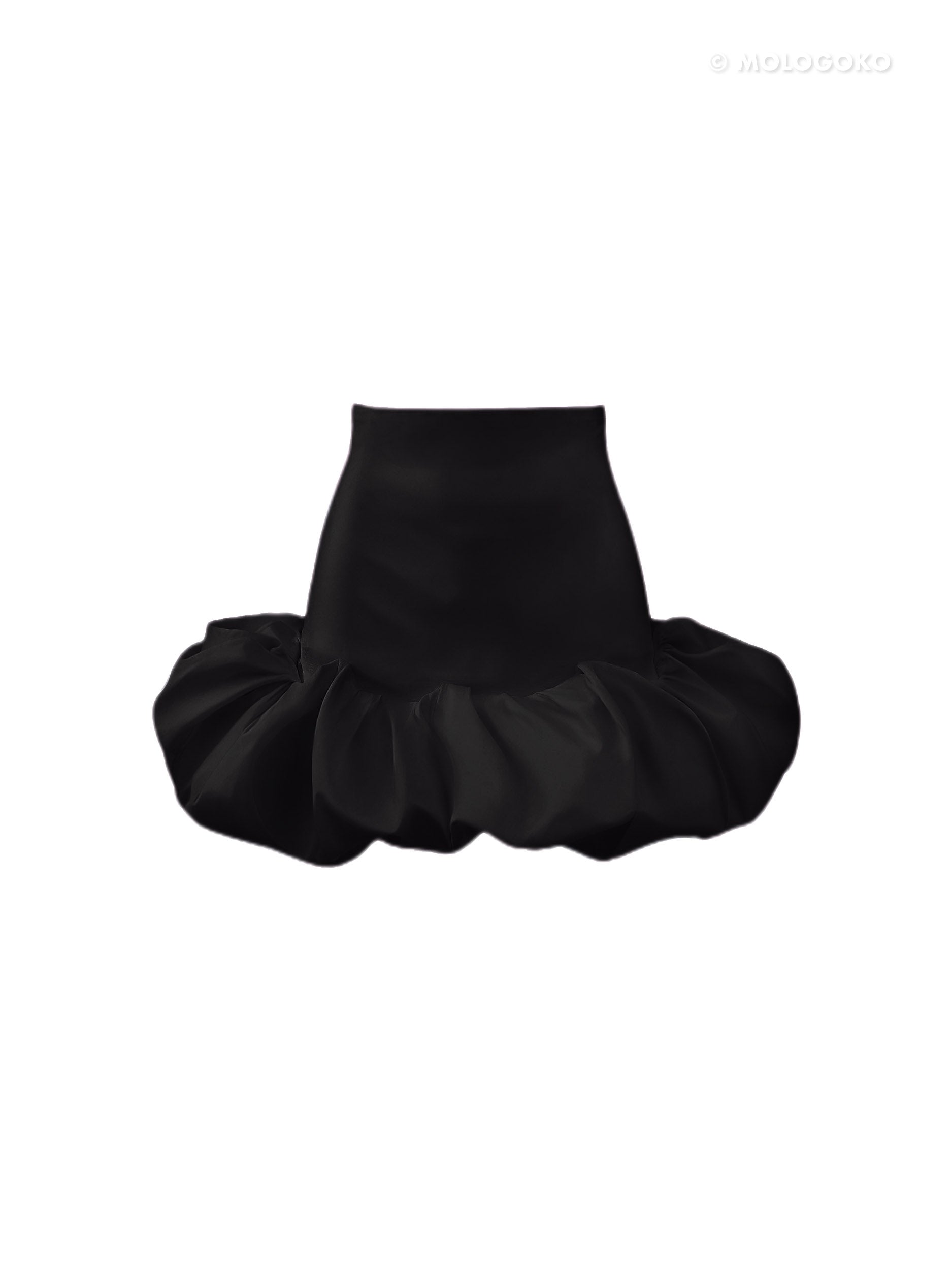 Bubble Mini Taffeta Skirt - custom. made fashion
