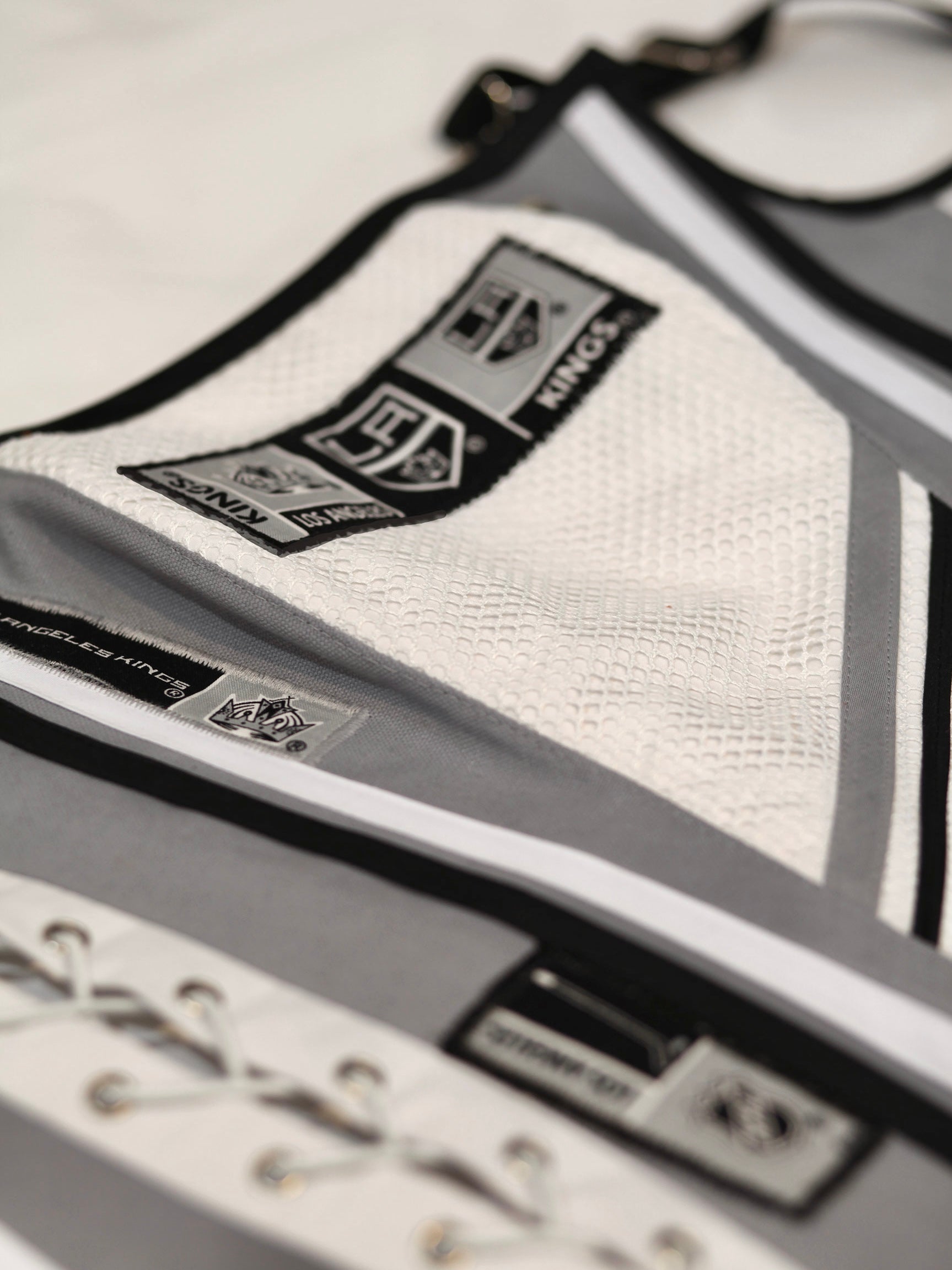 Los Angeles Kings Hockey Team Corset Bustier - Mologoko Couture