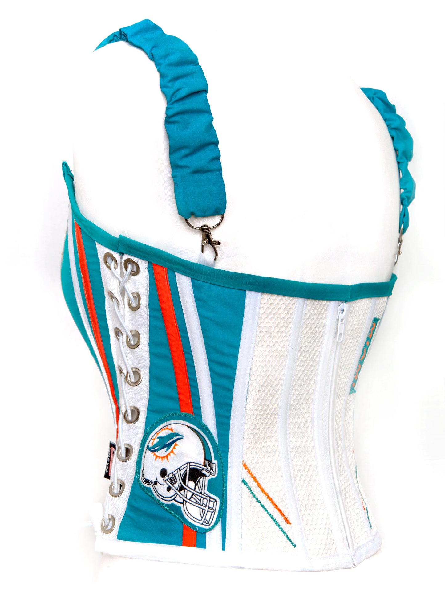 Miami Dauphins Football Team Corset Top