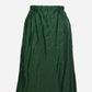 Silk Taffeta Maxi Skirt with Ruffle