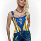 LA RAMS Football Team Corset Bustier Top