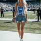 DETROIT LIONS Football Team Fan Corset