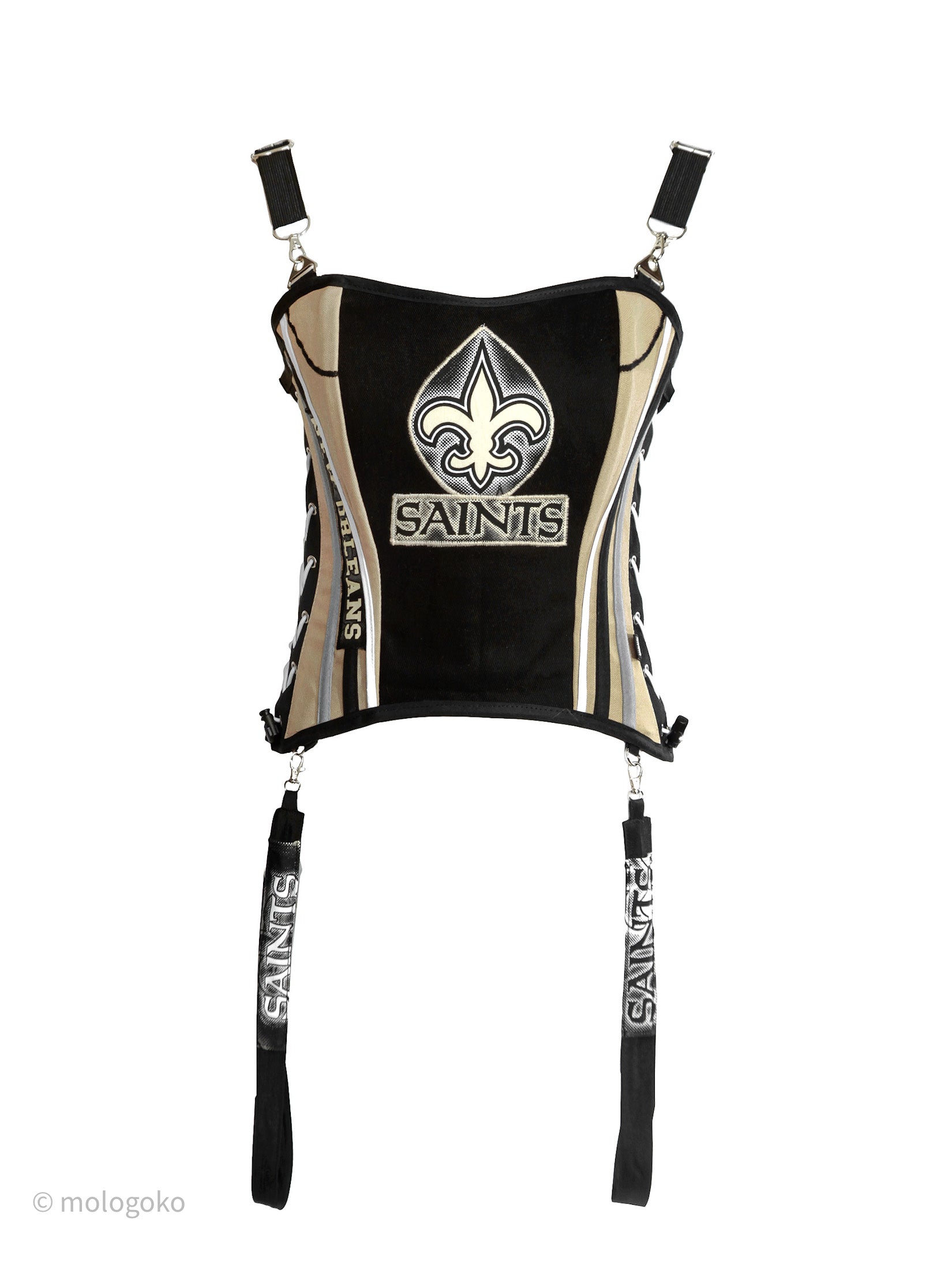 New Orleans SAINTS Corset Bustier - Limited Edition Team Apparel