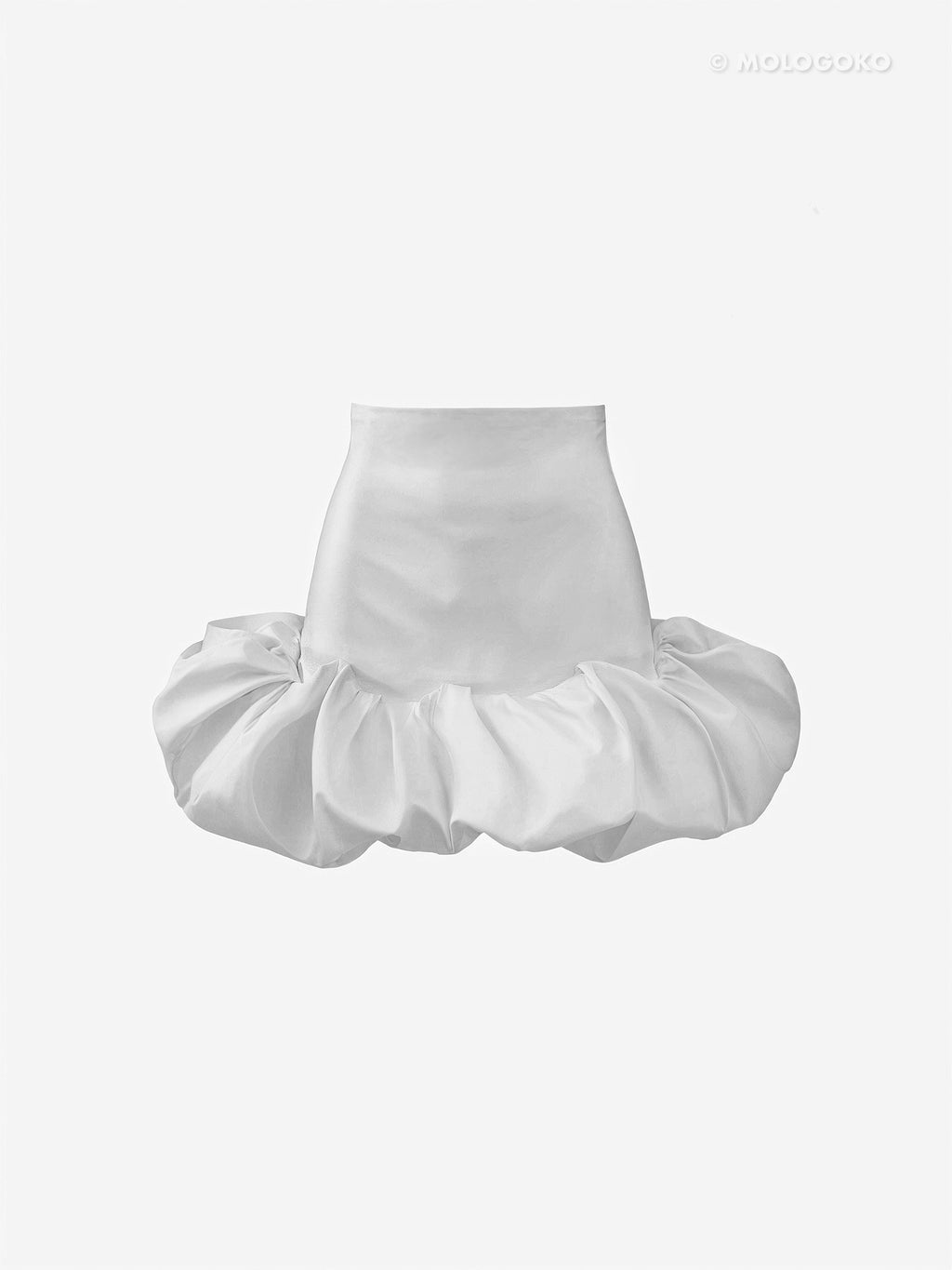 Bubble Mini Taffeta Skirt - custom. made fashion
