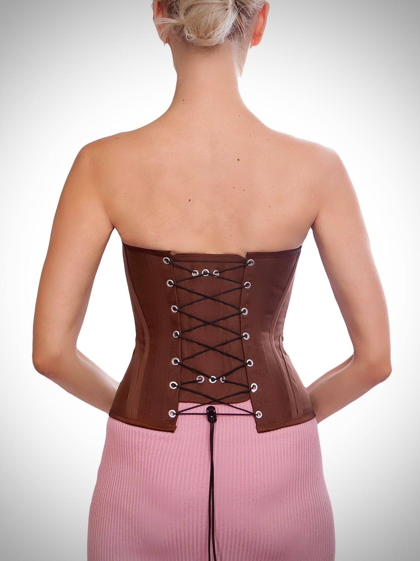 Porsche Front Zipper Corset - Mologoko Couture