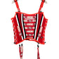 San Francisco 49-ers Football Team Corset Bustier Top