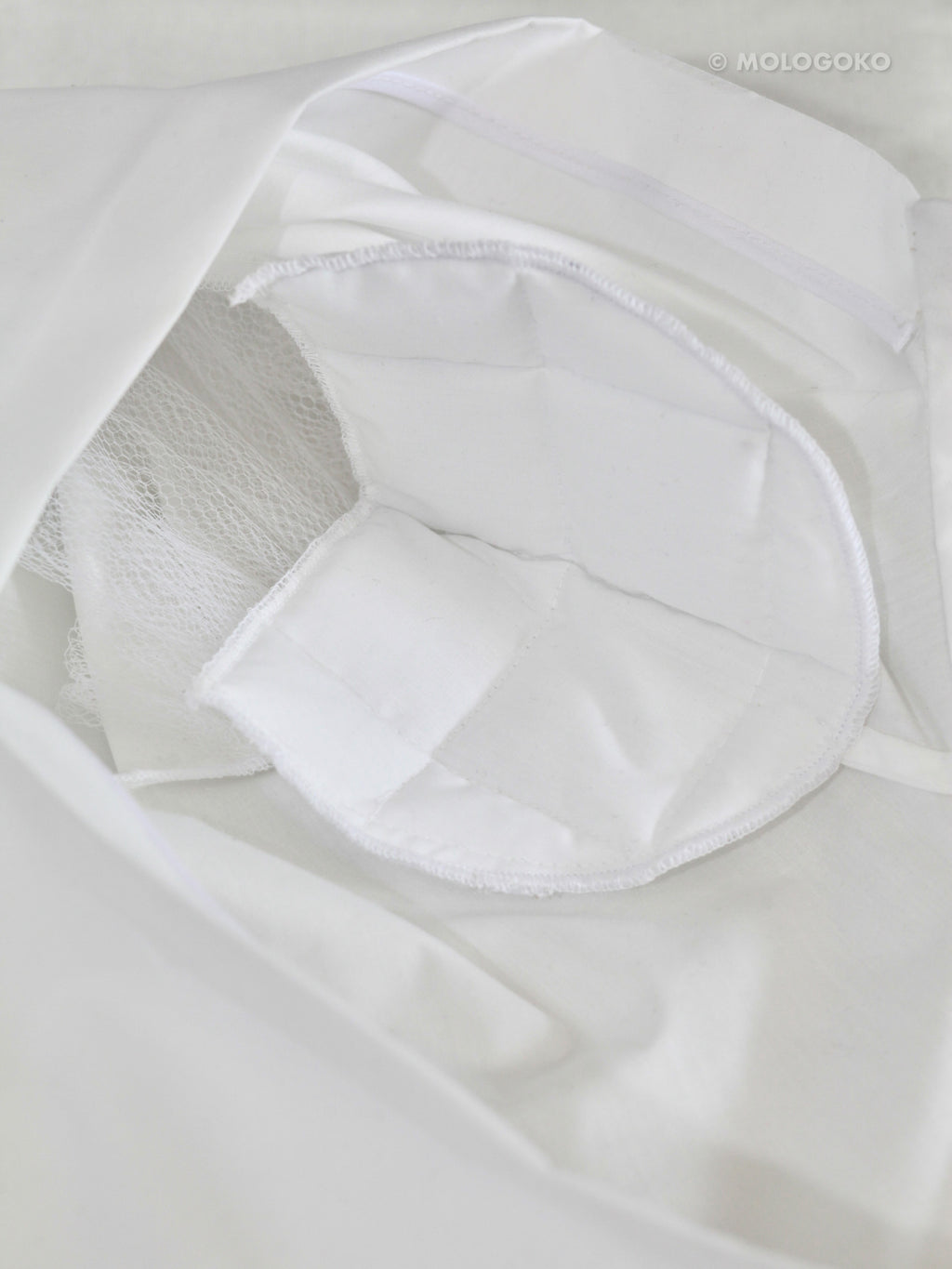 Large Pointy Collar Statement Sleeves Shirt