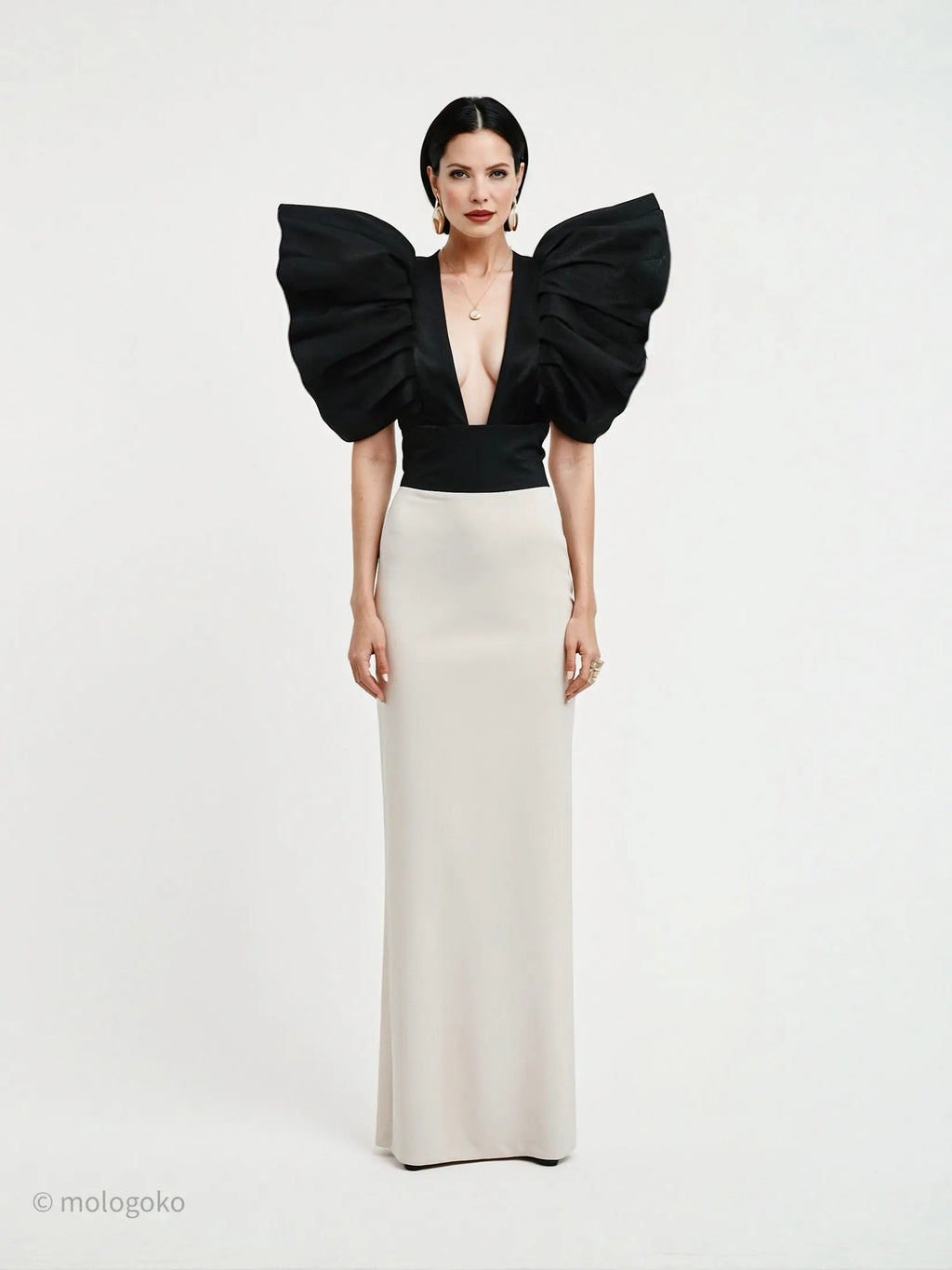 Kate Women's Top -  custom made red carpet wedding dresses in USA