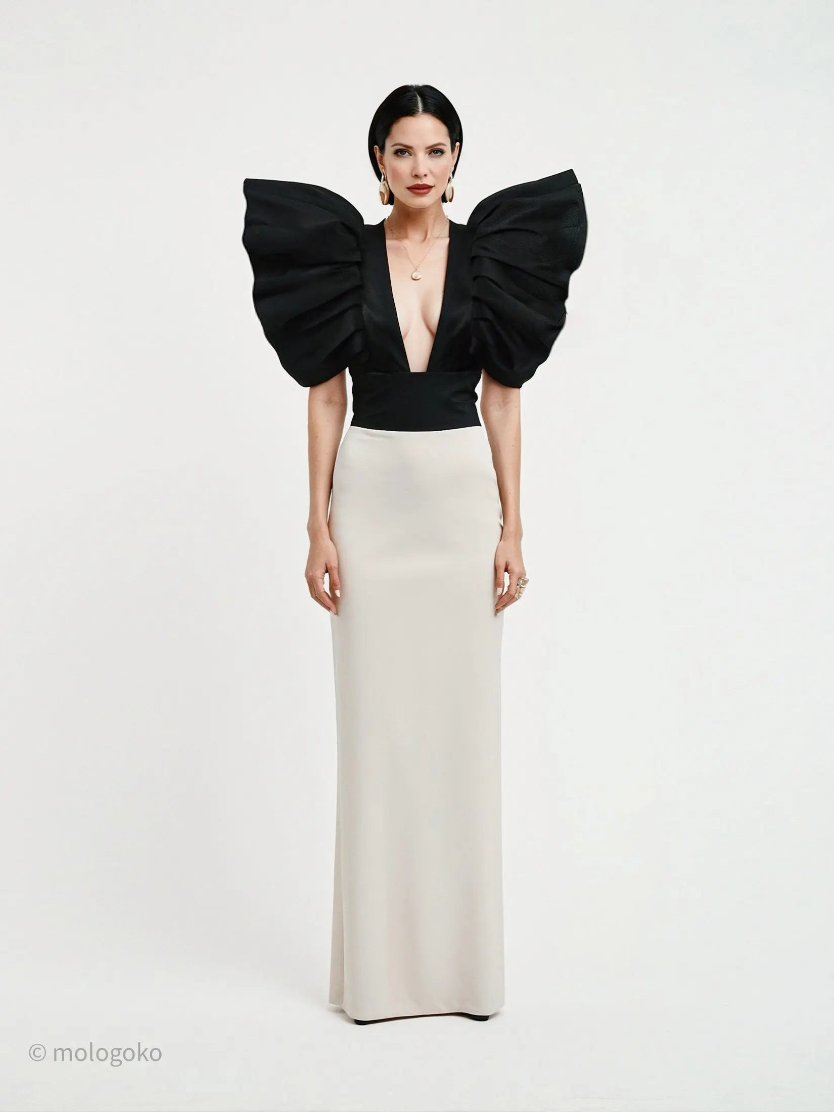 Kate Women's Top -  custom made red carpet wedding dresses in USA