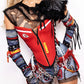 Kansas City CHIEFS Football Team Corset Top