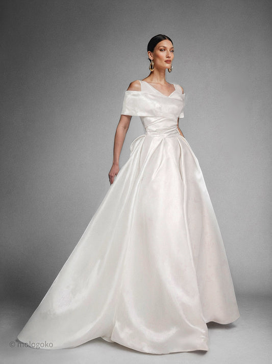 Genevieve Gown Outfit with Overskirt