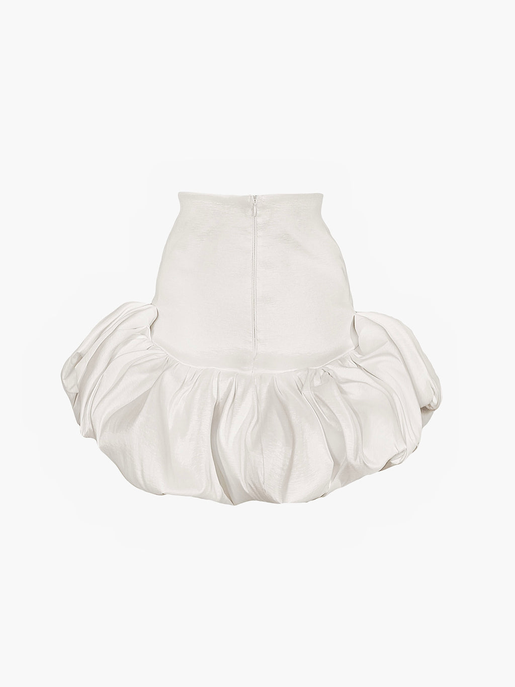 Bubble Mini Taffeta Skirt