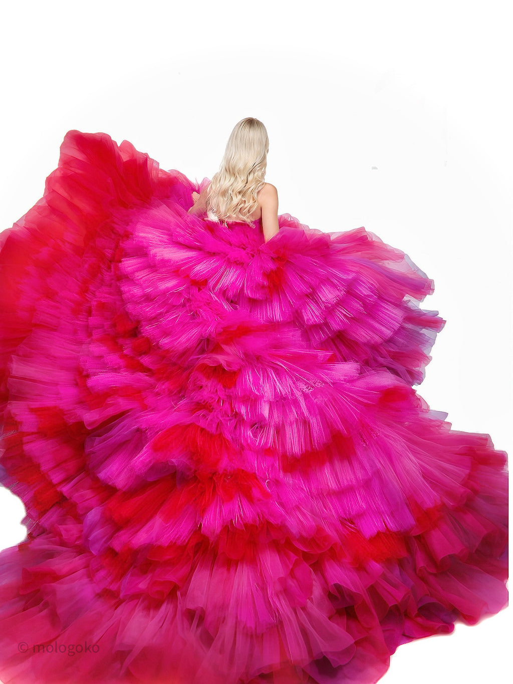 CINDY BALL GOWN OUTFIT One of a Kind - Mologoko Couture