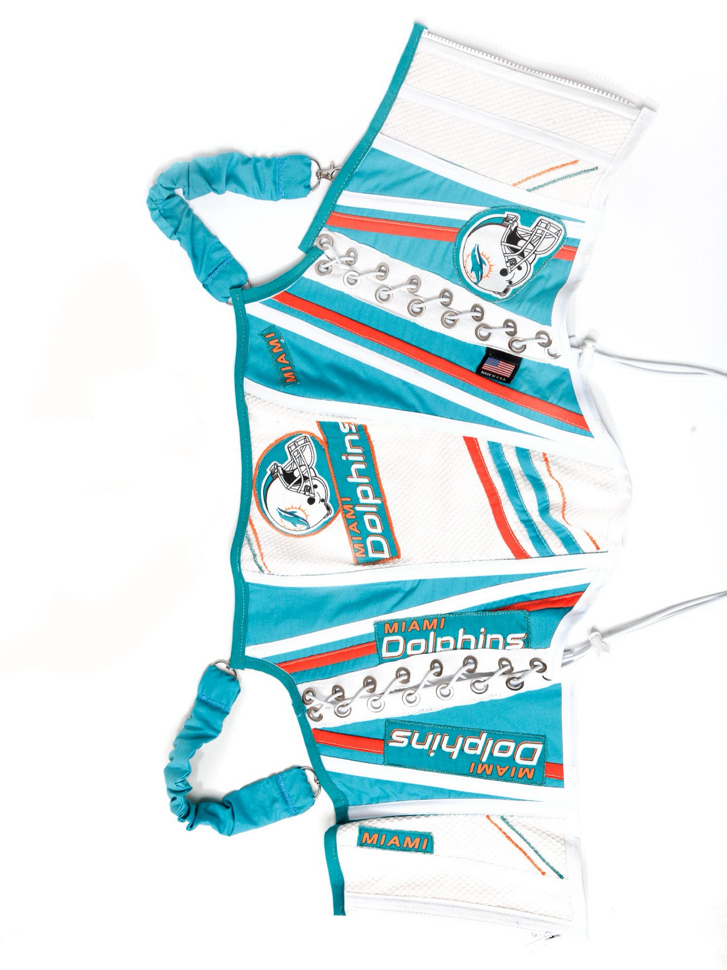 Miami Dauphins Football Team Corset Top