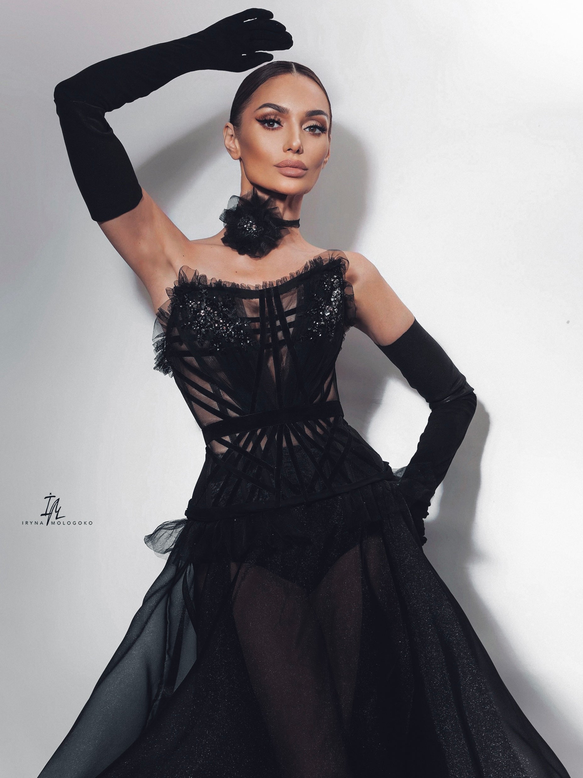 Neck Flower Tie - Mologoko Couture