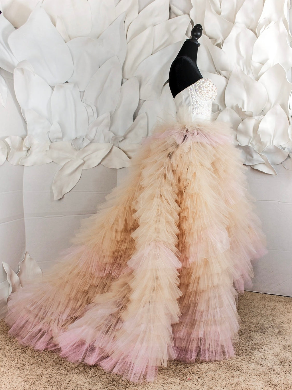 Base Tulle Large Overskirt - Mologoko Couture