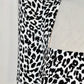 Leopard Stretch Cotton Twill Corseted To with Sleeves - custom. made fashion